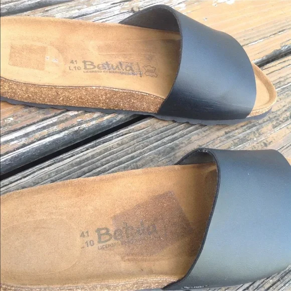 Birkenstock Birkis Black Sandals W 10 EU 41 M 9 - Picture 2 of 6